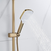 Душевая система Shevanik S4136G цвет Золотой сатин-16