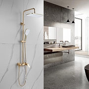 Душевая система Shevanik S4136G цвет Золотой сатин-21