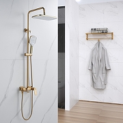 Душевая система Shevanik S4136G цвет Золотой сатин-23