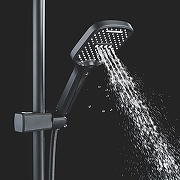 Душевая система Shevanik S4136H цвет Черный матовый-9