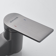 Душевая система Shevanik S4136T цвет Оружейная сталь-5