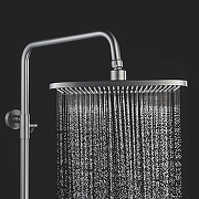 Душевая система Shevanik S4136T цвет Оружейная сталь-12