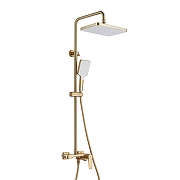 Душевая система Shevanik S4226G цвет Золотой сатин