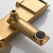 Душевая система Shevanik S4226G цвет Золотой сатин-3