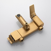 Душевая система Shevanik S4226G цвет Золотой сатин-5