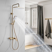 Душевая система Shevanik S4226G цвет Золотой сатин-11