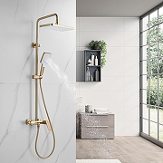 Душевая система Shevanik S4226G цвет Золотой сатин-12