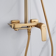 Душевая система Shevanik S4226G цвет Золотой сатин-15