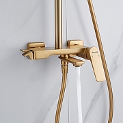 Душевая система Shevanik S4226G цвет Золотой сатин-16