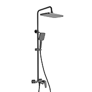 Душевая система Shevanik S4226H цвет Черный матовый