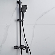 Душевая система Shevanik S4226H цвет Черный матовый-23