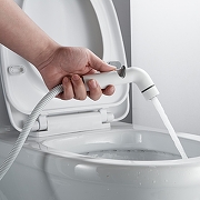 Гигиенический душ со смесителем Shevanik S43C S4305C цвет Белый матовый-17