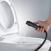 Гигиенический душ со смесителем Shevanik S43H S4305H-1 цвет Черный матовый-13