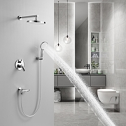 Душевая система Shevanik S43 S4335 цвет Хром-19