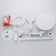 Душевая система Shevanik S43C S4335C цвет Белый матовый-1