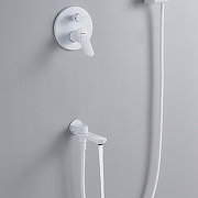 Душевая система Shevanik S43C S4335C цвет Белый матовый-8