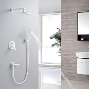 Душевая система Shevanik S43C S4335C цвет Белый матовый-20