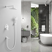 Душевая система Shevanik S43C S4335C цвет Белый матовый-23