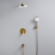 Душевая система Shevanik S43G S4335G цвет Золотой сатин-23