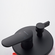 Душевая система Shevanik S43H S4335H цвет Черный матовый-2