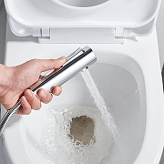 Гигиенический душ со смесителем Shevanik S6105-1 цвет Хром-12