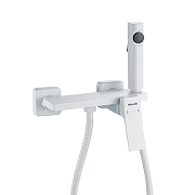 Гигиенический душ со смесителем Shevanik S6105C-1 цвет Белый матовый