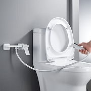 Гигиенический душ со смесителем Shevanik S6105C-1 цвет Белый матовый-6