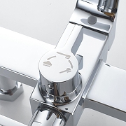 Душевая система Shevanik S6136 цвет Хром-5