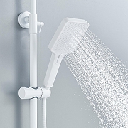 Душевая система Shevanik S6136C цвет Белый матовый-13