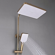 Душевая система Shevanik S6136G цвет Золотой сатин-1