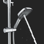 Душевая система Shevanik S6236 цвет Хром-19