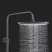 Душевая система Shevanik S6236H цвет Черный матовый-21