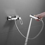 Гигиенический душ со смесителем Shevanik S6805-1 цвет Хром-3