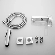 Гигиенический душ со смесителем Shevanik S6805-1 цвет Хром-7