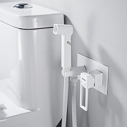 Гигиенический душ со смесителем Shevanik S6805C цвет Белый матовый-10