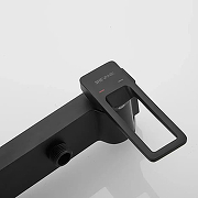 Гигиенический душ со смесителем Shevanik S6805H-1 цвет Черный матовый-4