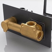 Гигиенический душ со смесителем Shevanik S6805T цвет Оружейная сталь-2