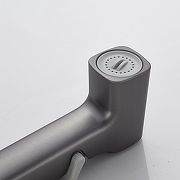 Гигиенический душ со смесителем Shevanik S6805T цвет Оружейная сталь-5