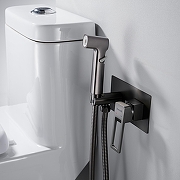 Гигиенический душ со смесителем Shevanik S6805T цвет Оружейная сталь-10