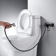 Гигиенический душ со смесителем Shevanik S6805T цвет Оружейная сталь-13