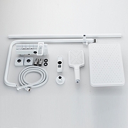 Душевая система Shevanik S68C S6826C цвет Белый матовый-1