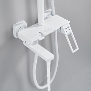 Душевая система Shevanik S68C S6826C цвет Белый матовый-12