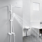 Душевая система Shevanik S68C S6826C цвет Белый матовый-15