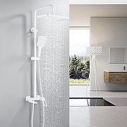 Душевая система Shevanik S68C S6826C цвет Белый матовый-16