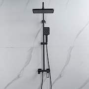 Душевая система Shevanik S68H S6826H цвет Черный матовый-15