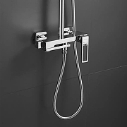 Душевая система Shevanik S6836 цвет Хром-2