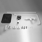 Душевая система Shevanik S6836C цвет Белый матовый-9