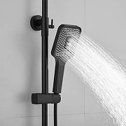 Душевая система Shevanik S6836H цвет Черный матовый-4