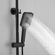 Душевая система Shevanik S6836H цвет Черный матовый-5