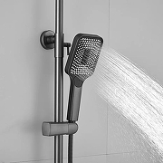 Душевая система Shevanik S6836T цвет Оружейная сталь-2